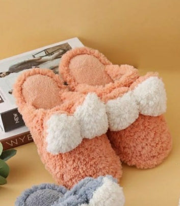 DUE MELE - Pantofole/Ciabatte Donna Inverno Tessuto Felpato Morbido Con Suola In Gomma