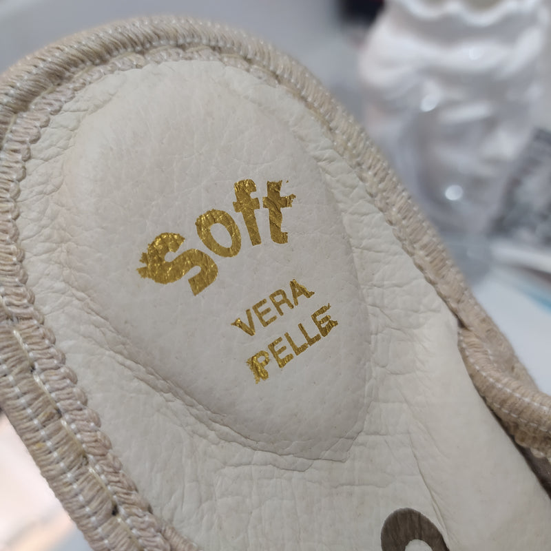 Ciabò LIRA/4053 - Pantofole Ciabatte Invernali Donna // Plantare In Vera Pelle // Made In Italy // Suola In Gomma No Flessibile