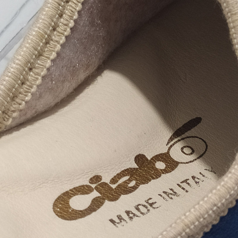 Ciabò 1099/4065 - Pantofole Ciabatte Invernali Donna // Plantare In Vera Pelle // Made In Italy // Suola In Gomma No Flessibile