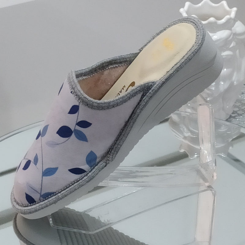 Ciabò 1099/DANA - Pantofole Ciabatte Invernali Donna // Plantare In Vera Pelle // Made In Italy // Suola In Gomma No Flessibile