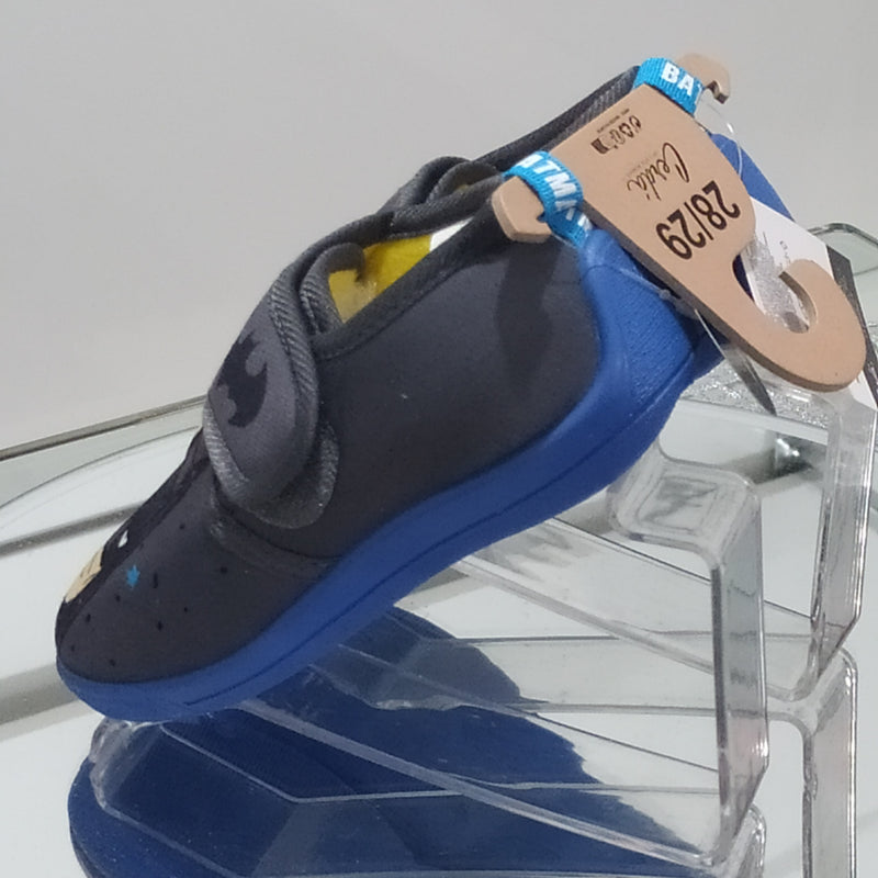 BATMAN - Ciabatte Pantofole Bambino Con Strappo Regolabile Fantasia Batman