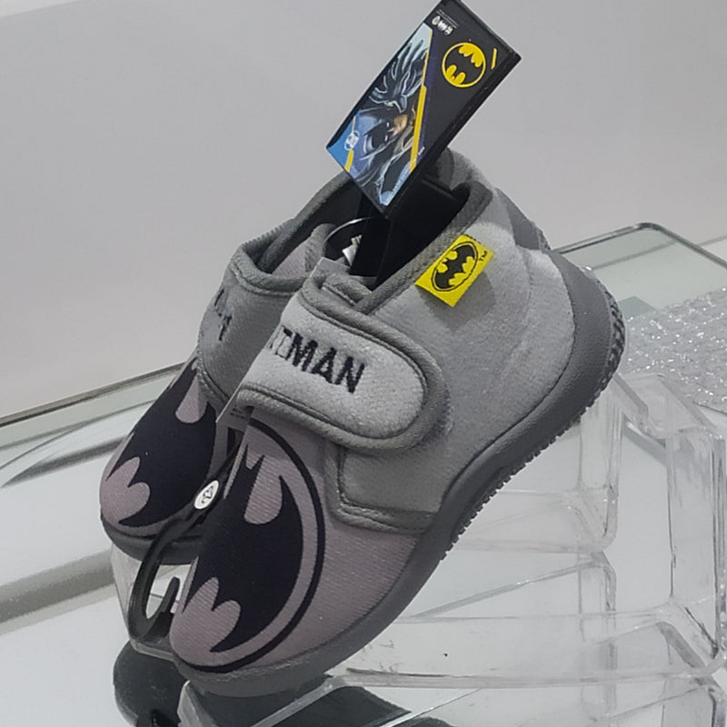BATMAN - Ciabatte Pantofole Bambino Con Strappo Regolabile Fantasia Batman