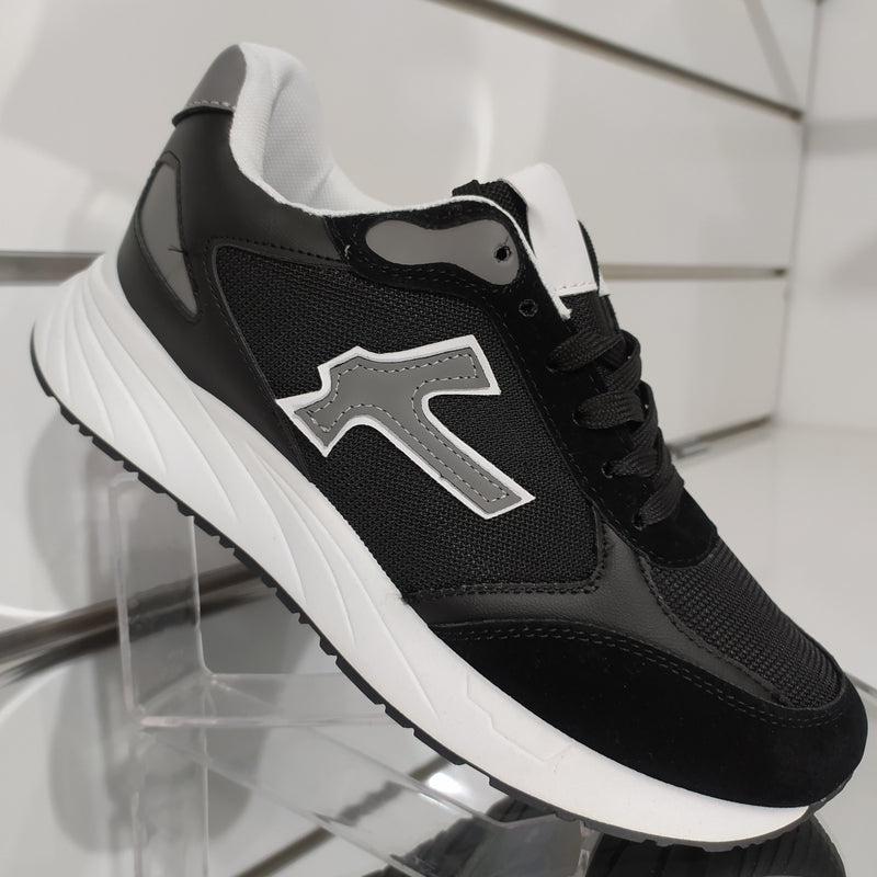 Leerd - Sneakers Uomo Casual In Similpelle e Tessuto