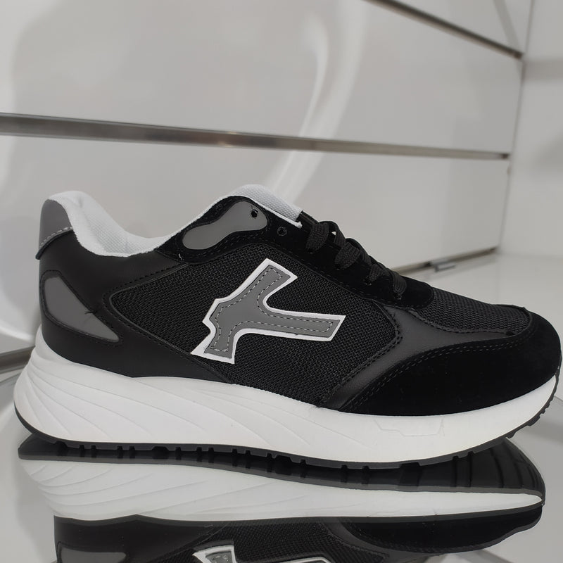 Leerd - Sneakers Uomo Casual In Similpelle e Tessuto