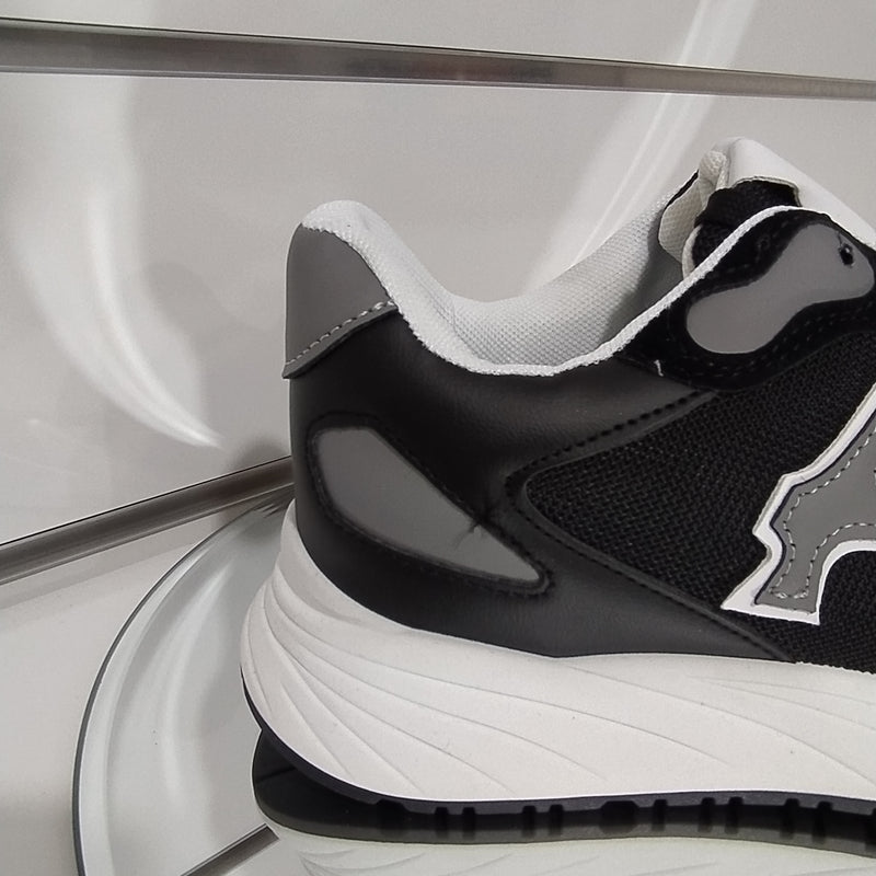 Leerd - Sneakers Uomo Casual In Similpelle e Tessuto
