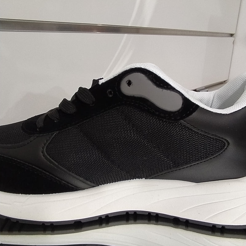 Leerd - Sneakers Uomo Casual In Similpelle e Tessuto