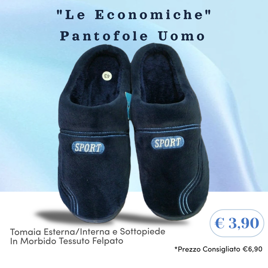 Pantofole Uomo Invernali Con Memory Foam - Morbide, Calde E Antiscivolo, Taglie 38-47 EU, Per Casa E Esterno - Foto 7