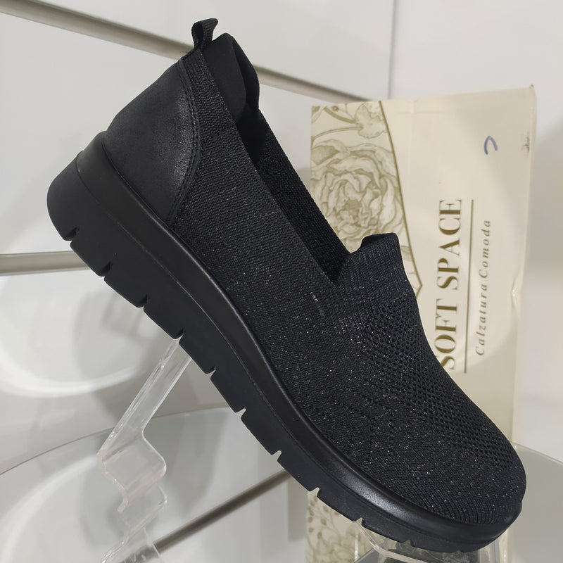 Soft Space - Scarpe Donna In Morbido Tessuto Modello Linea Comoda