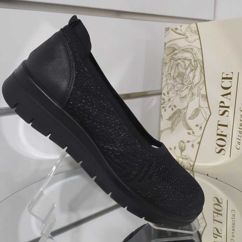 Soft Space - Scarpe Donna In Morbido Tessuto Modello Linea Comoda