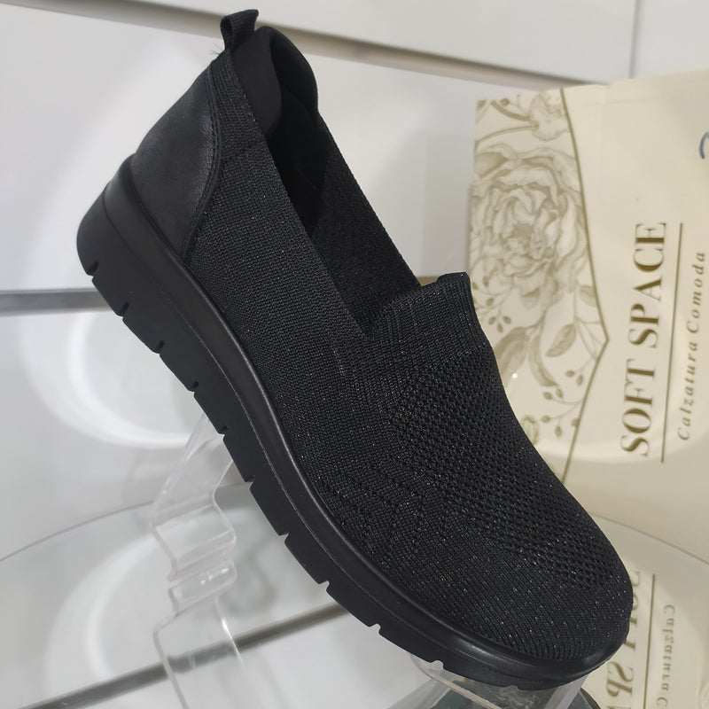 Soft Space - Scarpe Donna In Morbido Tessuto Modello Linea Comoda