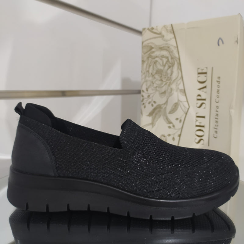 Soft Space - Scarpe Donna In Morbido Tessuto Modello Linea Comoda