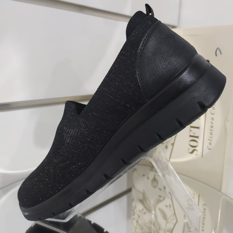 Soft Space - Scarpe Donna In Morbido Tessuto Modello Linea Comoda