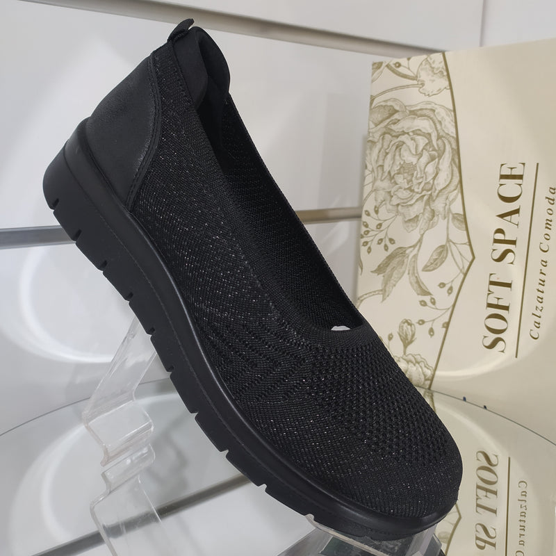 Soft Space - Scarpe Donna In Morbido Tessuto Modello Linea Comoda