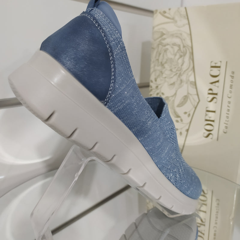 Soft Space - Scarpe Donna In Morbido Tessuto Modello Linea Comoda