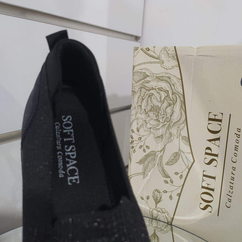 Soft Space - Scarpe Donna In Morbido Tessuto Modello Linea Comoda