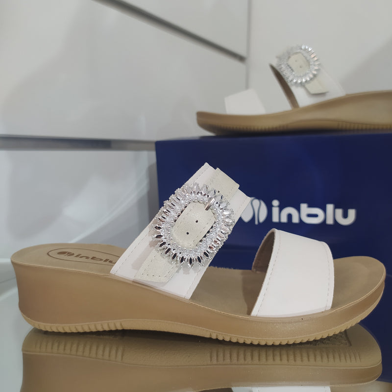 INBLU - Sandalo Estate a Doppie Fasce Art SE000014