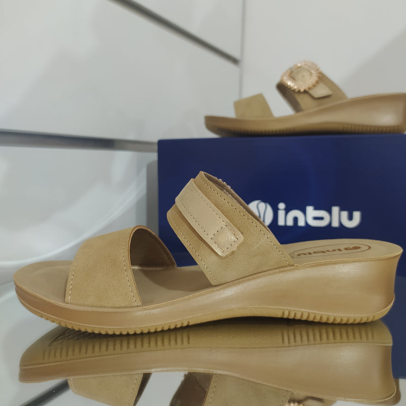 INBLU - Sandalo Estate a Doppie Fasce Art SE000014