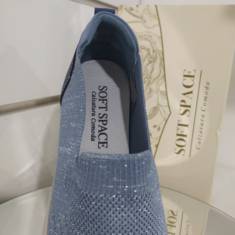 Soft Space - Scarpe Donna In Morbido Tessuto Modello Linea Comoda