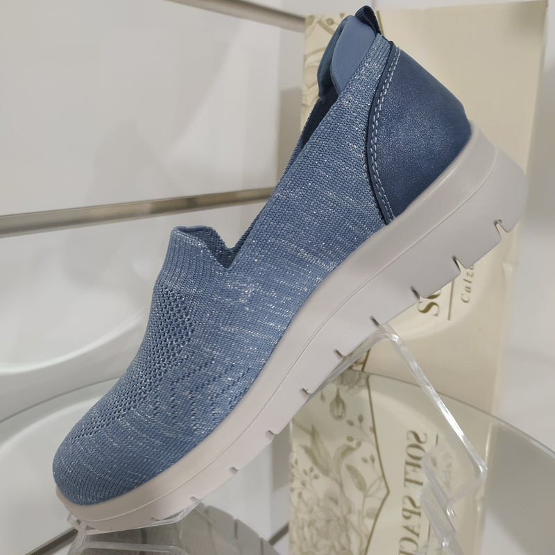 Soft Space - Scarpe Donna In Morbido Tessuto Modello Linea Comoda
