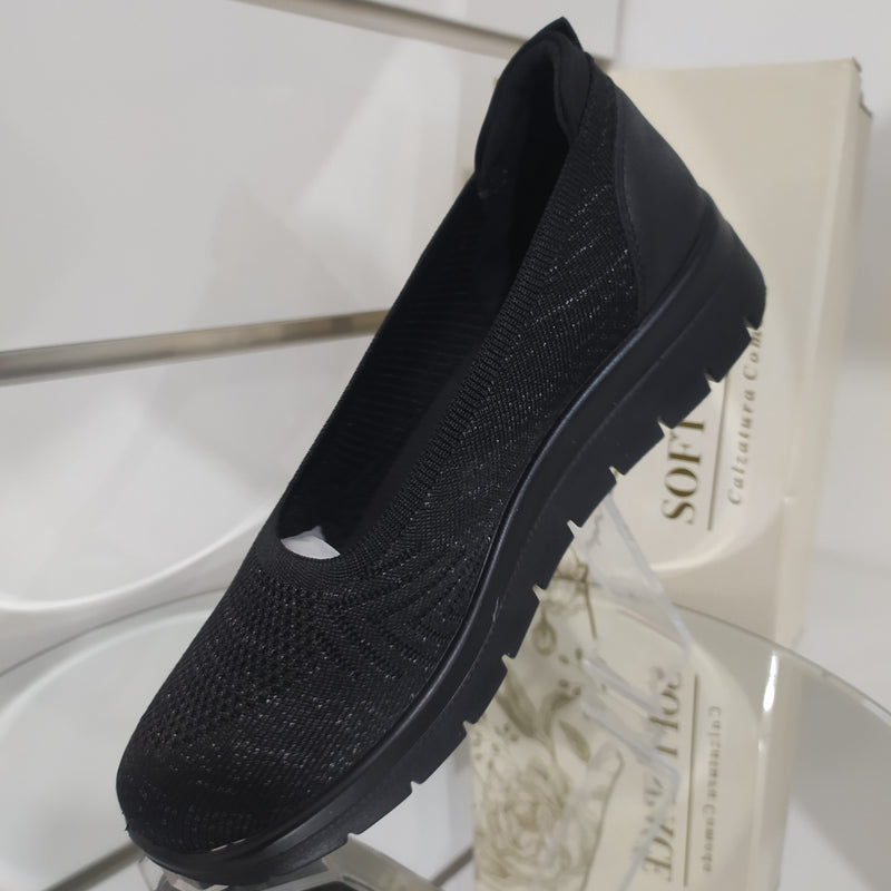 Soft Space - Scarpe Donna In Morbido Tessuto Modello Linea Comoda